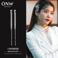 Popular Earrings Simple Lines Tassel Earline Temperament Long Snake Bone Tassel Earrings