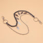 Pants chain ring accessories ins single-layer metal hip-hop retro jeans hanging chain hip-hop men and women accessories trendy