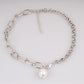 Jewelry Temperament Versatile Single Layer Necklace Simple Baroque Irregular Shaped Pearl Necklace Female
