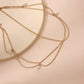 Simple Handmade Jewelry Boho Wave Tassel Chain Pearl Headband Hair Accessories
