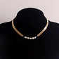 Jewelry Simple Aircraft Chain Freshwater Pearl Necklace Necklace Women's Single Layer Tassel Temperament Handmade Necklace