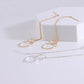 Jewelry creative geometric minimalist ring earrings earrings fashion handmade tassel earrings ear wire