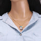 Halloween popular jewelry scary funny umbrella little alien necklace fun collarbone necklace