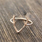 Popular Knuckle Ring Fashion Simple Antler Couple Ring