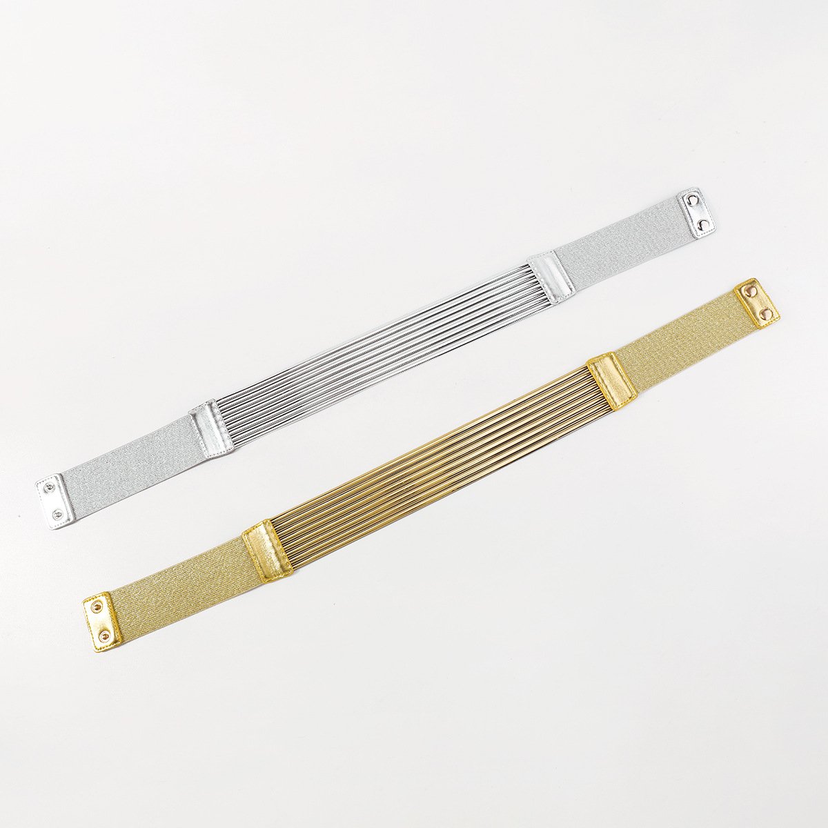 C423 African love exaggerated wide-brimmed girdle PU personality elastic fashion girl creative elastic decorative waist chain