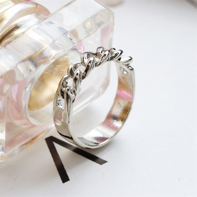 Fashion JewelryChain Empty RingStreet Shop Jianghu Ring