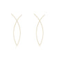 Jewelry Fashion Simple Abstract Art Fishing Line Earrings Earrings Earrings