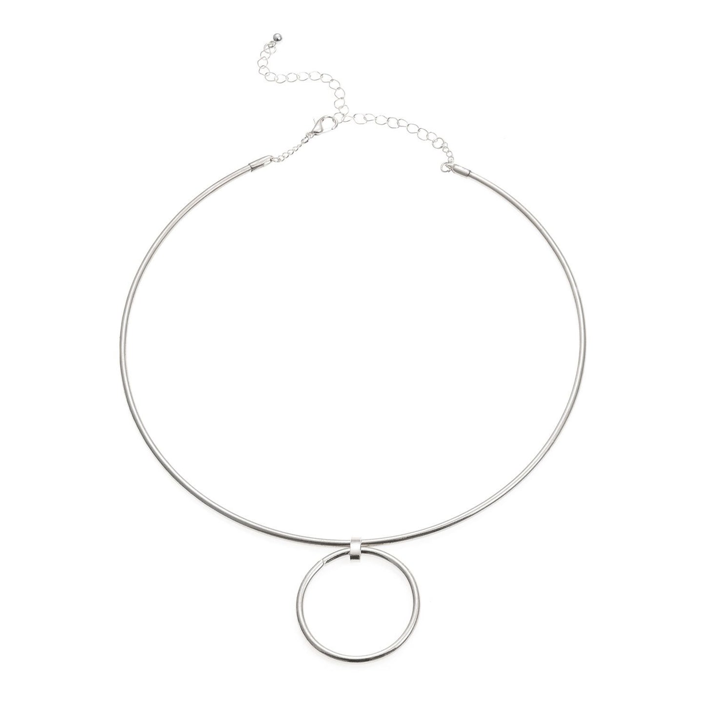 Jewelry fashion size ring collar choker necklace ladies trendy alloy short money jewelry