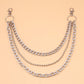 Jewelry simple retro hip-hop pants chain female cool trendy punk metal denim chain pants chain