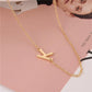 Letter Necklace Popular 26 English Pendant Necklace Clavicle Chain Jewelry
