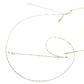 Wings with the same style of glasses hanging chain pearl chain multi-functional double buckle chain fashion sunglasses chain decorative glasses