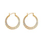 Ins temperament simple earrings classical exaggerated hollow out large circle earrings earrings female accessories