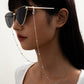 Fashion Simple Geometric Bead Chain Glasses Chain Hip Hop Retro Hanging Neck Sunglasses Chain Female