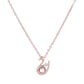 One hundred languages of the same style I love you necklace copper micro-inlaid zircon big belly swan pendant