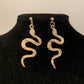 Personality Retro Spirit Snake Alloy Necklace Exaggerated Earrings Necklace Couple Punk