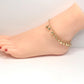 Fashion Girls Bell Anklet Ethnic Simple Small Fresh Ringing Bell Foot Decoration Bell Anklet