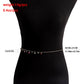 Jewelry bohemian color drop oil cherry zircon pendant alloy waist chain accessories female ins