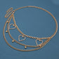 Accessories Fashion Trendy Waist Chain Women's All-Match Diamond Heart Waist Accessories