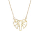 Popular Lucky Elephant Head Hollow Elephant Necklace Female Auspicious Animal Ornaments