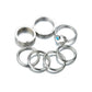 Fashion Ethnic Alloy Moon Pattern Multi-Piece Knuckle Ring Finger Ring Accessories
