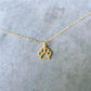 Jewelry Hollow Dog Print Cat Print Dog Paw Necklace Clavicle Chain