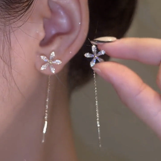 Jewelry Niche Design Earrings Women's Fashion Flower Earrings Earrings Internet Celebrity Jewelry