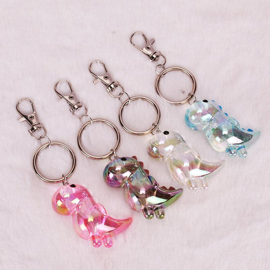 Creative trend small gift cartoon small dinosaur key chain pendant doll car couple bag pendant accessories