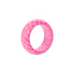Explosive retro fashion tire pattern Mori resin luminous ring