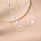 Jewelry street fashion super shiny sequins tassel chain headdress head chain