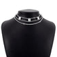 N1629 Multi-Layered Rhinestone Claw Chain Necklace Personality Trendy Small Luxurious Geometric Retro Necklace