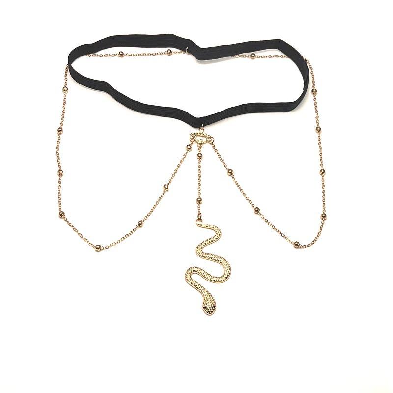 Ethnic Snake Leg Chain Female Bohemian Sexy Snake Pendant Leg Chain Beach Accessories Legchain