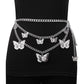 Simple atmosphere fashion waist accessories female punk all-match explosive waist chain direct supply