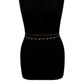 Jewelry Personality Metal Sequin Pendant Body Chain Feminine Geometric Thin Chain Waist Chain Set