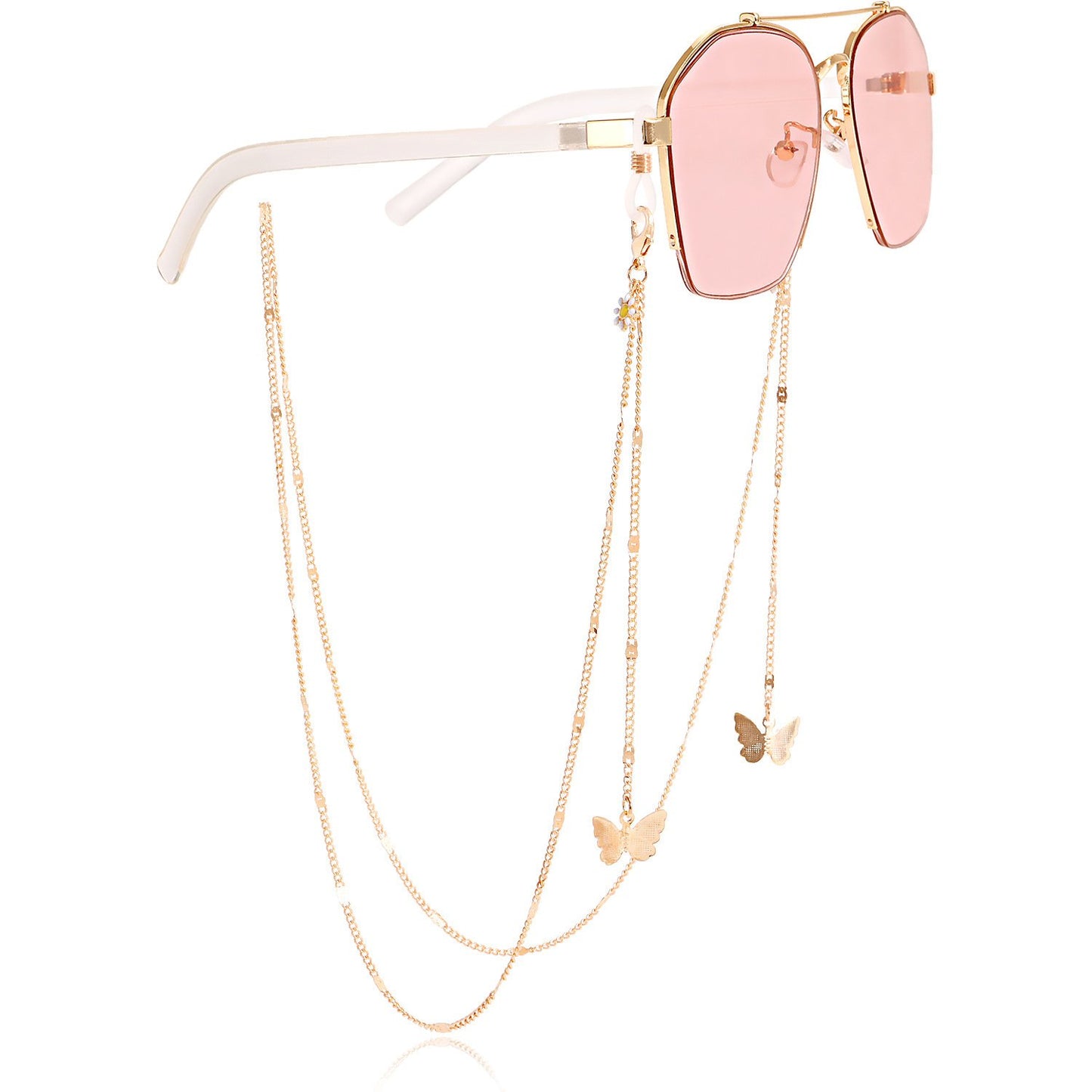 Mask hanging chain glasses hanging chain glasses chain mask chain glasses metal hanging chain metal chain