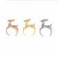 Popular New Joint Ring Fashion Simple Cute Fawn Ring