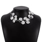 N1854 jewelry creative personality temperament metal necklace ZA leaves exaggerated personality necklace