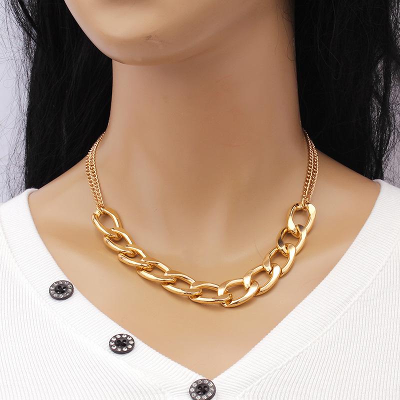 Jewelry niche design sense necklace trend ins cold collarbone neck necklace short necklace
