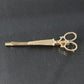 Fashion retro creative scissors hairpin headdress word clip 2 yuan net binary jewelry