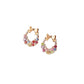 Full Diamond Bowknot Earrings Retro Exquisite Flower Earrings Popular Earrings Jewelry