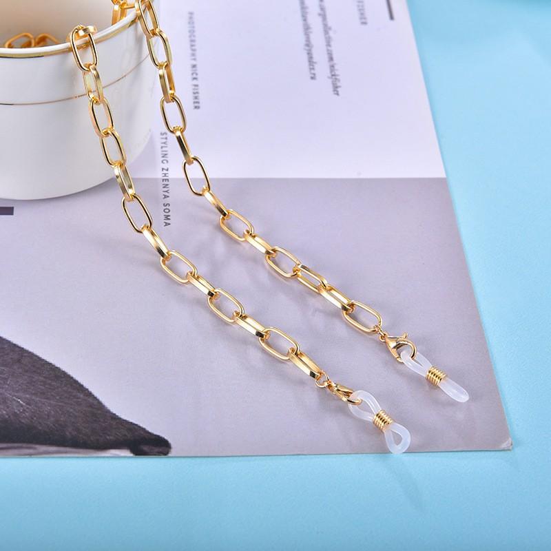 Glasses chain ins trend hanging neck metal anti-slip anti-lost mask rope hanging chain