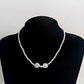 Jewelry Versatile Imitation Baroque Love Pearl Necklace Female Ins Beaded Necklace Niche Design