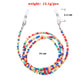 Jewelry Fashion Color Rice Beads Glasses Chain Simple Versatile Accessories 9-Piece Set