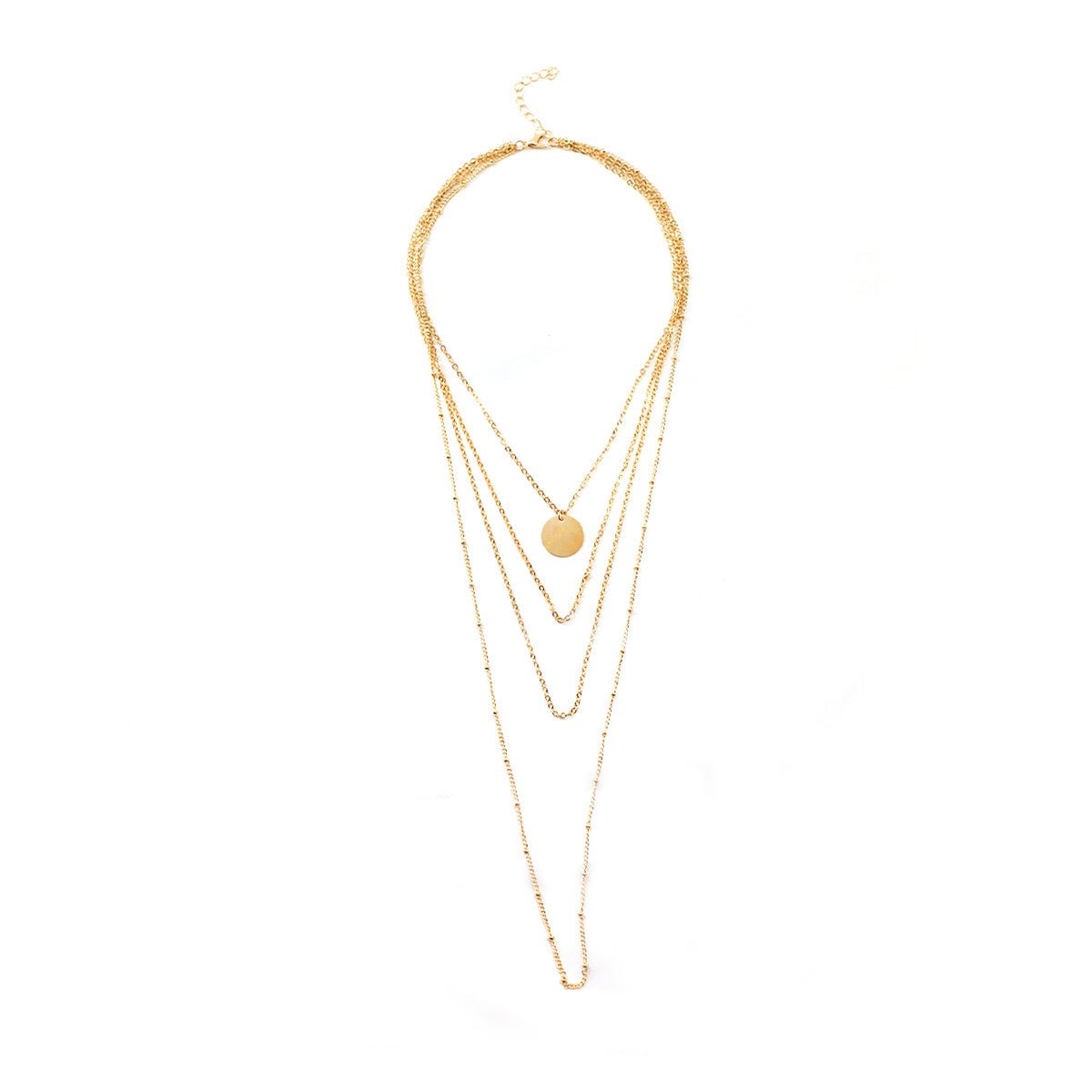 Jewelry Tassel Chain Sequin Necklace Female Personality Creative Accessories Pendant Clavicle Chain