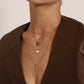 Jewelry Elephant Pineapple Black Butterfly Pendant Necklace Female Personality Multi-layer Temperament Simple Necklace