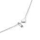 Jewelry Custom Fashion Accessories Peach Heart Single Layer Alphabet Necklace Female ABC English Pendant