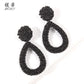 Magnesium Di E4824 Fashion Explosion Style Personality Trend Water Drop Hollow Earrings Female