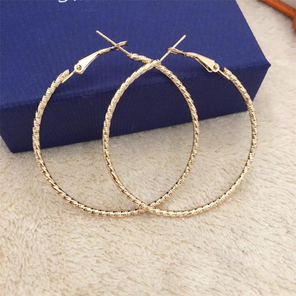 Simple Alloy Ring Earrings Circle Earrings Earrings Earrings Earrings Jewelry Explosion