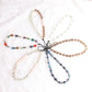 Year Fashion Simple Jewelry Ladies Handmade Geometric Crystal Phone Chain