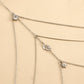 Jewelry Creative Simple Beach Tassel Leaf Thigh Chain Handmade Elastic Belt Sexy Body Chain