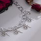 Jewelry Punk Gothic Mask Dagger Tassel Necklace Female Personality Retro Cross Chain Necklace
